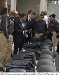 brothers in arms us donates equipment worth 750 000 to sindh police brothers in arms us donates equipment worth 750 000 to sindh police