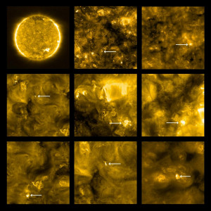 solar probe reveals sun s tiny campfires in closest ever photos