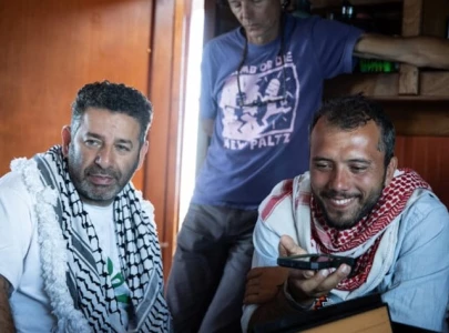 israel questions two gaza flotilla activists