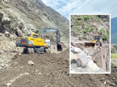 landslides leave thousands stranded
