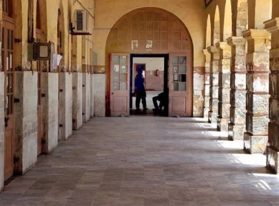 court security infrastructure lies in ruins