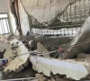 seven rescued after house wall collapses seven rescued after house wall collapses