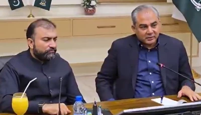 interior minister mohsin naqvi and balochistan chief minister mir sarfraz bugti chair a high level meeting on the law and order situation in quetta on saturday screengrab