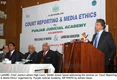 courts and the press media must not comment on sub judice matters