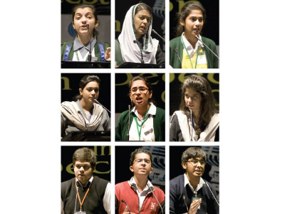 public speaking students given 4 minutes to talk their way to victory