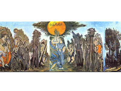 painter writer intellectual honouring a legend on his death anniversary