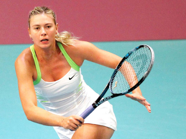 tennis sharapova ousted in paris quarters