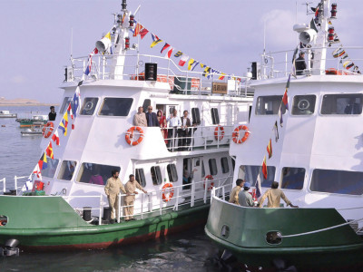 for arfa and afza kpt launches two ferryboat services for arfa and afza kpt launches two ferryboat services