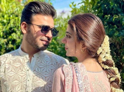farhan saeed urwa hocane put separation rumours to rest on eid farhan saeed urwa hocane put separation rumours to rest on eid
