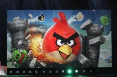 angry birds fly to facebook