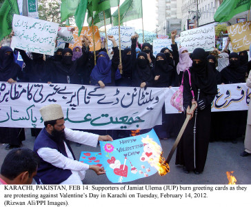 in a city of paradoxes protests not just against valentine s day but also its symbolism in a city of paradoxes protests not just against valentine s day but also its symbolism