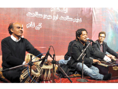 qawwali night a treat by salamat brothers music that unites