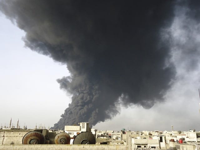 explosion hits oil pipeline in syria s homs witnesses explosion hits oil pipeline in syria s homs witnesses