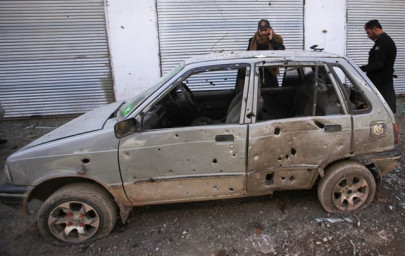 one killed five injured in jamrud blast