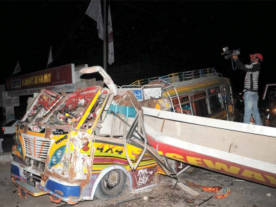 korangi causeway seven killed in fatal accident