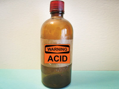 suspect ingests acid in police custody suspect ingests acid in police custody