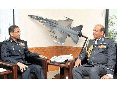 strategic ties sri lankan air chief visits air hq