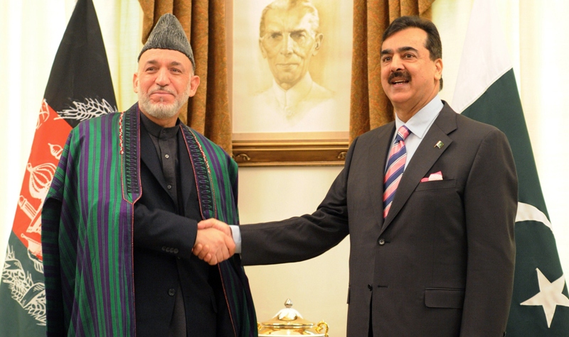 karzai calls gilani thanks him for hospitality