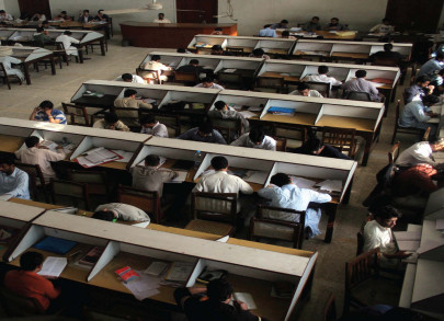 people come to liaquat memorial library but not for the love of reading