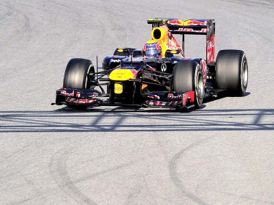 formula one webber happy with red bull progress