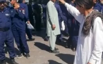 hospital guards protest unpaid wages