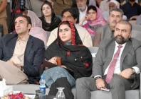 ppp chairman bilawal bhutto zardari ppp mna shazia marri and balochistan chief minister mir sarfraz bugti attend a ceremony in quetta photo express ppp chairman bilawal bhutto zardari ppp mna shazia marri and balochistan chief minister mir sarfraz bugti attend a ceremony in quetta photo express