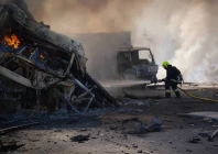 who says key kyiv warehouse destroyed