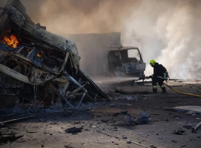 who says key kyiv warehouse destroyed