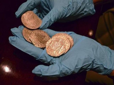 spanish treasure lands after 200 years