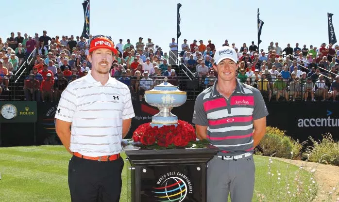 golf mahan halts mcilroy in his tracks