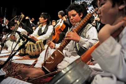 afghan children dream of musical future