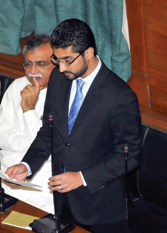 sindh assembly revenue minister comes under fire for zulfiqarabad sindh assembly revenue minister comes under fire for zulfiqarabad