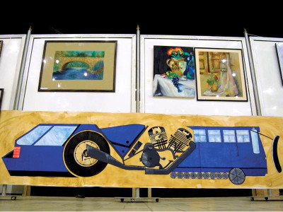 painting contest explores bus branding painting contest explores bus branding
