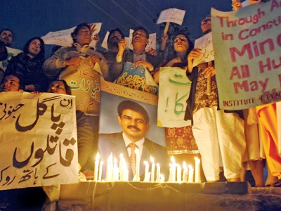 candle light vigil shahbaz bhatti remembered