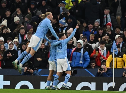 haaland hits 40 in the champions league