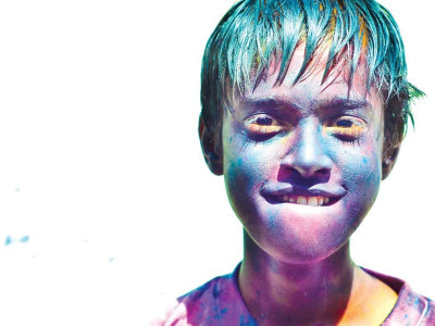 water colours sindh s hindus celebrate holi