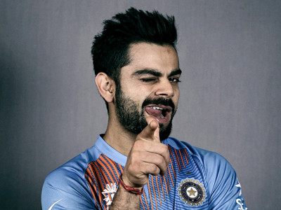 why does virat kohli turn pakistan so green