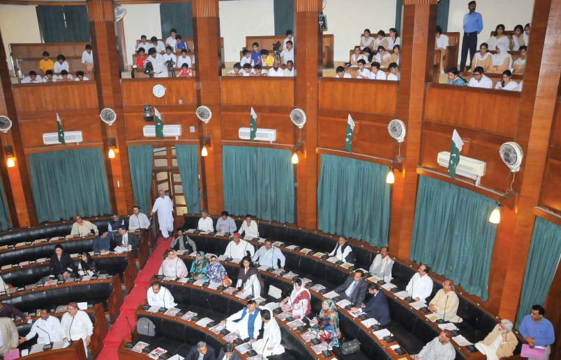 unanimous resolution sindh assembly condemns promotion of muhajir province