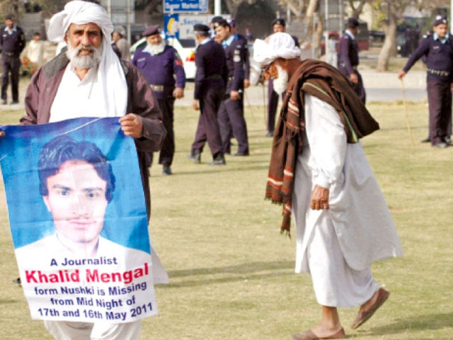 march for missing persons relatives stopped midway