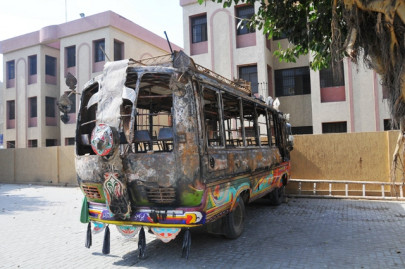 strike call two ku buses come under attack strike call two ku buses come under attack