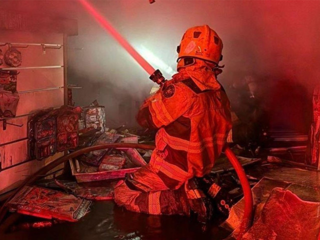 Fire at Rawalpindi toy warehouse brought under control