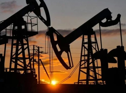 oil slips to two week low