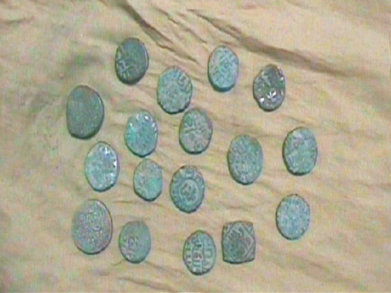 antique find archeology dept to receive coins today