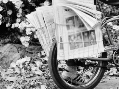 the newspaper boy the newspaper boy