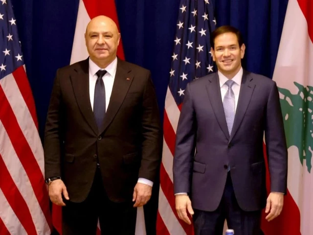 Rubio meets Lebanon’s president, discusses Israel-Lebanon framework agreement Rubio meets Lebanon’s president, discusses Israel-Lebanon framework agreement