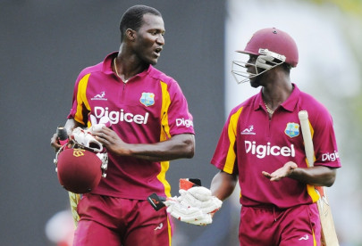 cricket sammy dejected after tied odi