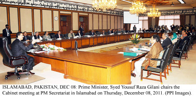 federal cabinet to deliberate on pcns draft on thusrday