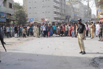 targeted operations violent protests hit lyari