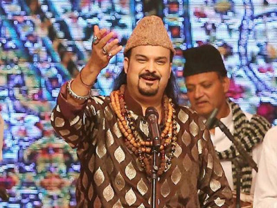 i can sing today because amjad bhai told me i can i can sing today because amjad bhai told me i can