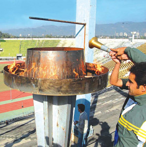 shagufta malik kicks of peshawar s inter institution sports festival